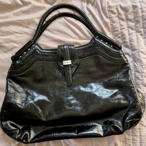 BOTKIER patent Leather Tote Bag
